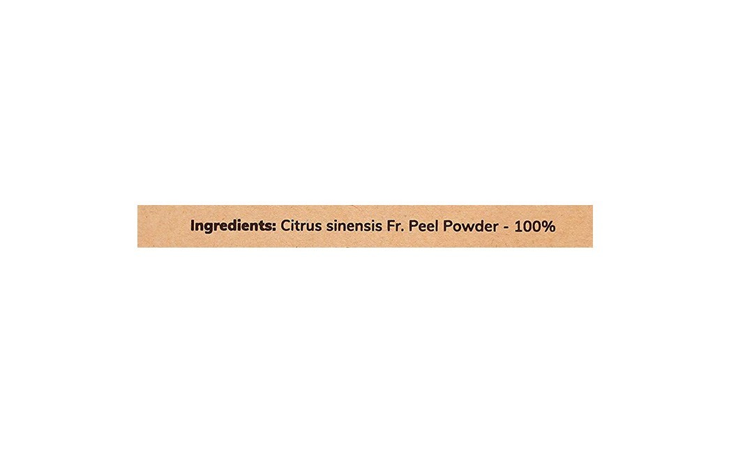 MB Herbals Orange Peel Powder, Citrus Sinensis   Pack  100 grams